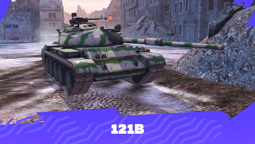 Купить Премиум Танк 121B для Tanks Blitz | Танкс Блиц