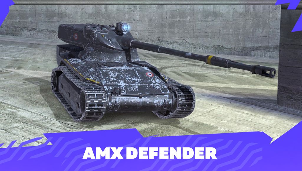 Купить Премиум Танк AMX Defender для Tanks Blitz | Танкс Блиц
