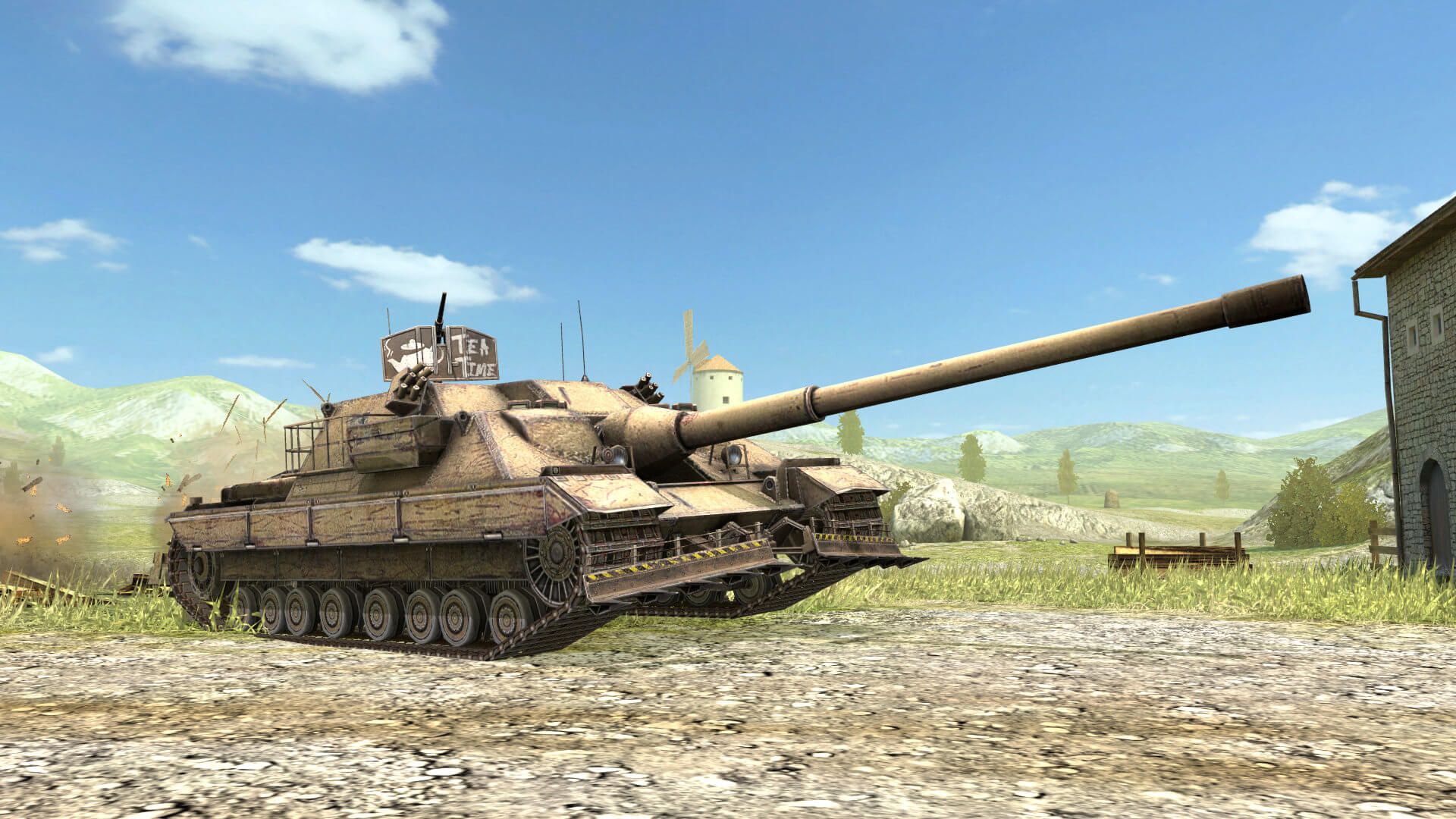 Купить Премиум Танк Badger для Tanks Blitz | Танкс Блиц