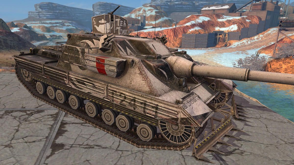 Купить Премиум Танк Badger для Tanks Blitz | Танкс Блиц