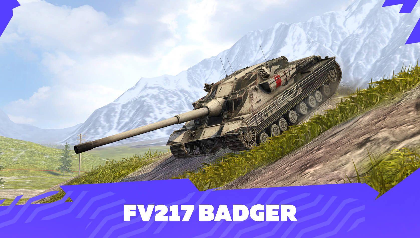 Купить Премиум Танк Badger для Tanks Blitz | Танкс Блиц