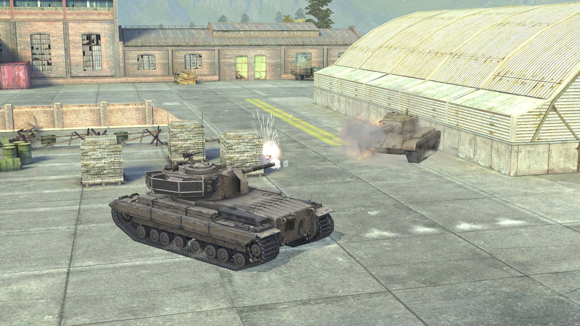 Купить Премиум Танк Caernarvon Action X для Tanks Blitz | Танкс Блиц