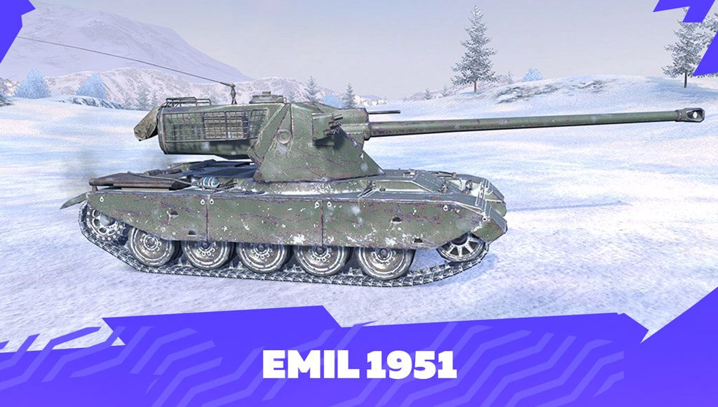 Купить Премиум Танк EMIL 1951 для Tanks Blitz | Танкс Блиц