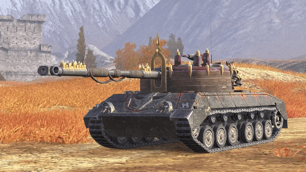 Купить Премиум Танк Камуфляж «Чернокнижник» для Kampfpanzer 07 RH для Tanks Blitz | Танкс Блиц