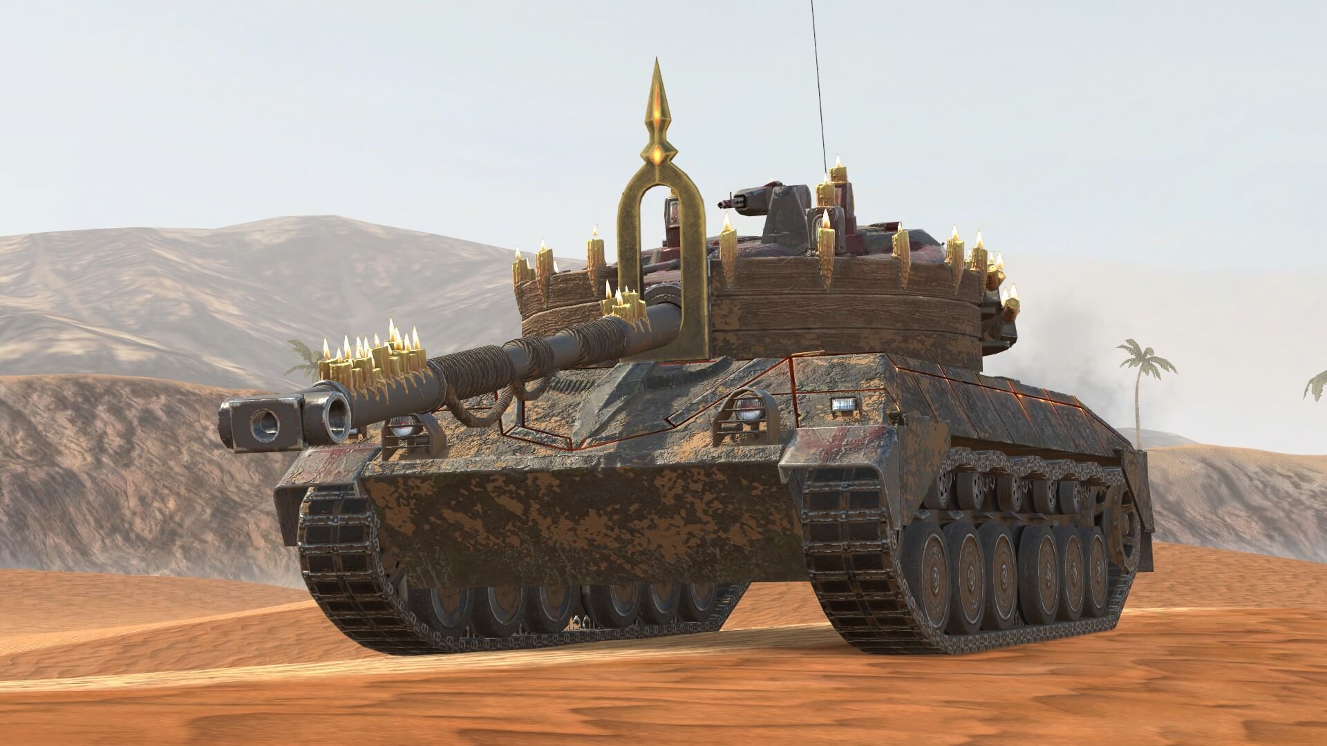 Купить Премиум Танк Камуфляж «Чернокнижник» для Kampfpanzer 07 RH для Tanks Blitz | Танкс Блиц