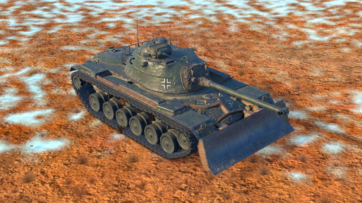 Купить Премиум Танк M48A2 Raumpanzer для Tanks Blitz | Танкс Блиц