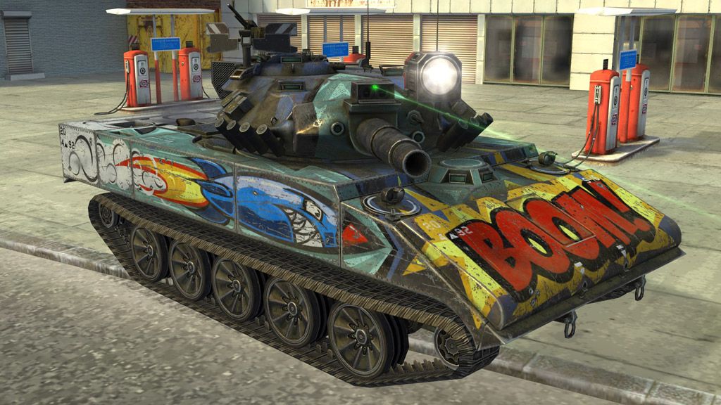 Купить Премиум Танк Sheridan Ракетный для Tanks Blitz | Танкс Блиц