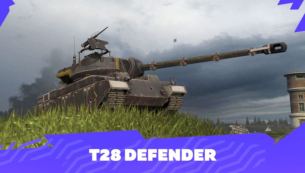 Купить Премиум Танк T28 Defender для Tanks Blitz | Танкс Блиц