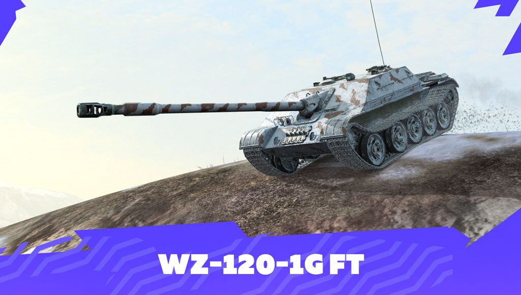 Купить Премиум Танк WZ-120-1G FT для Tanks Blitz | Танкс Блиц