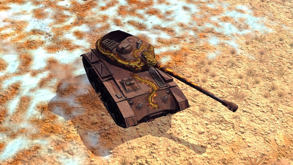 Купить Премиум Танк WZ Пылающий для Tanks Blitz | Танкс Блиц