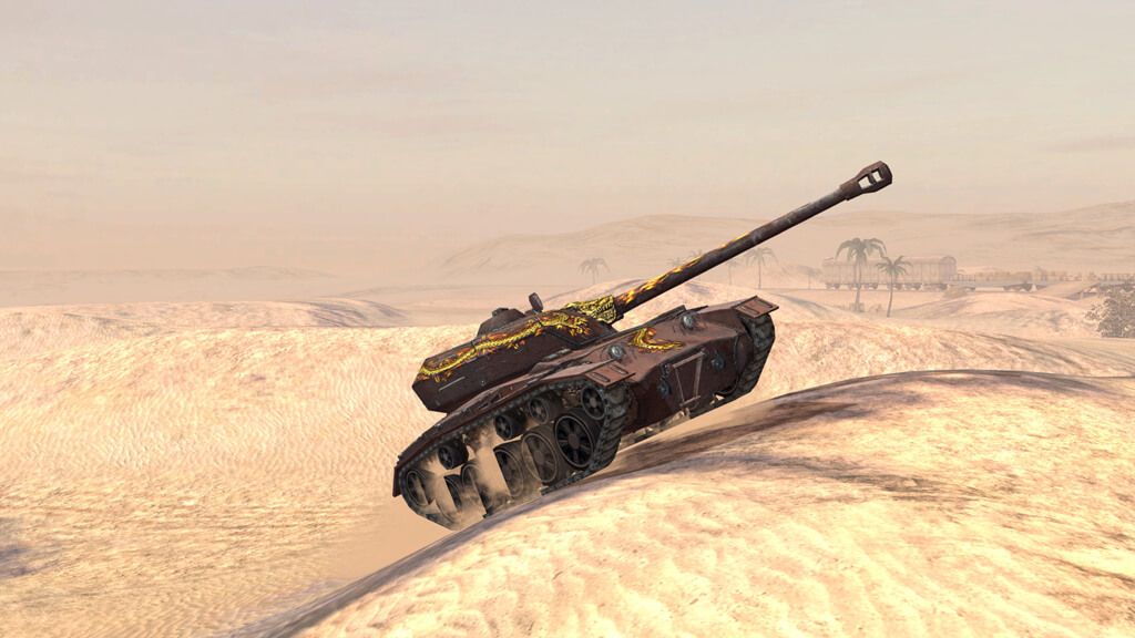 Купить Премиум Танк WZ Пылающий для Tanks Blitz | Танкс Блиц
